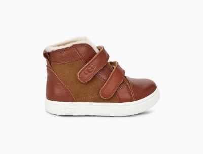 UGG Rennon II Boots for Toddlers - Chestnut/Brown India